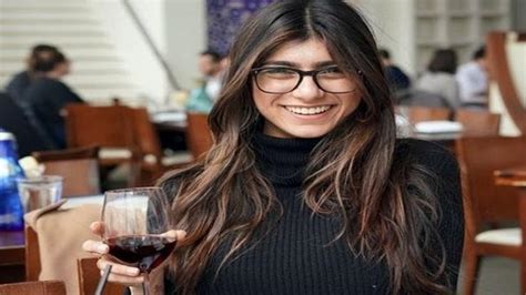 Mia Khalifa auctions glasses from her adult films to support ...